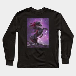 Dark Unicorn Long Sleeve T-Shirt